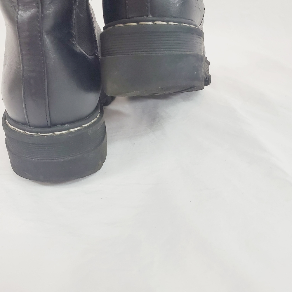 Marc Fisher black Leather Padmia Chelsea Boot - Picture 7 of 11